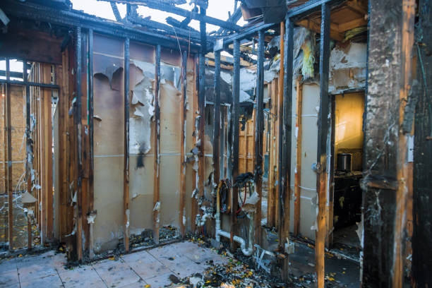 Professional Emergency Fire Cleanup technician working in Berlin, OH